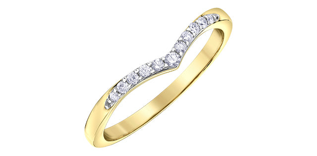 Unazë 14K e rrumbullakët LG Diamant Solitaire - 0,25CT
