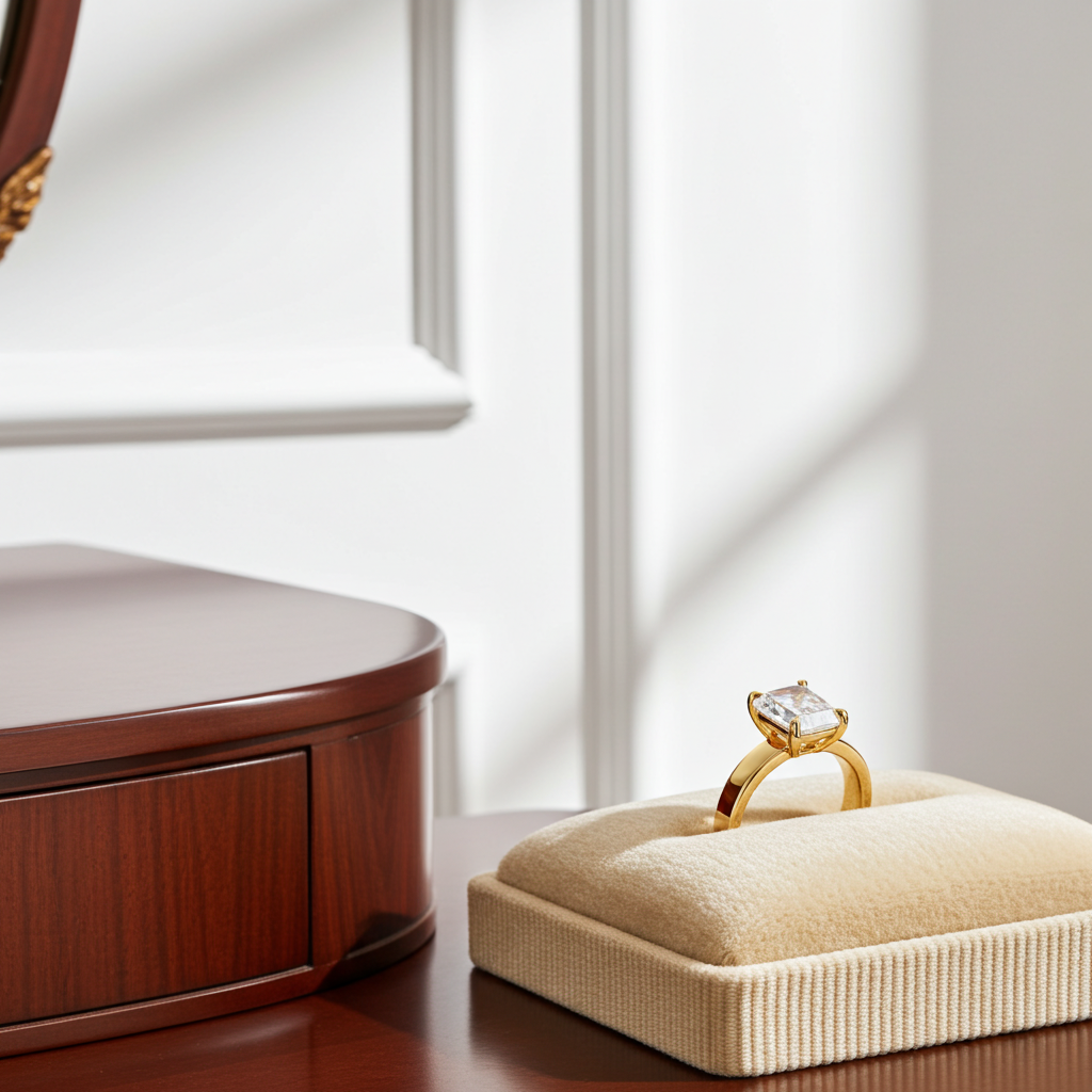 14K Radiant Cut Lab-Grown Diamond Solitaire Ring – 2 CT