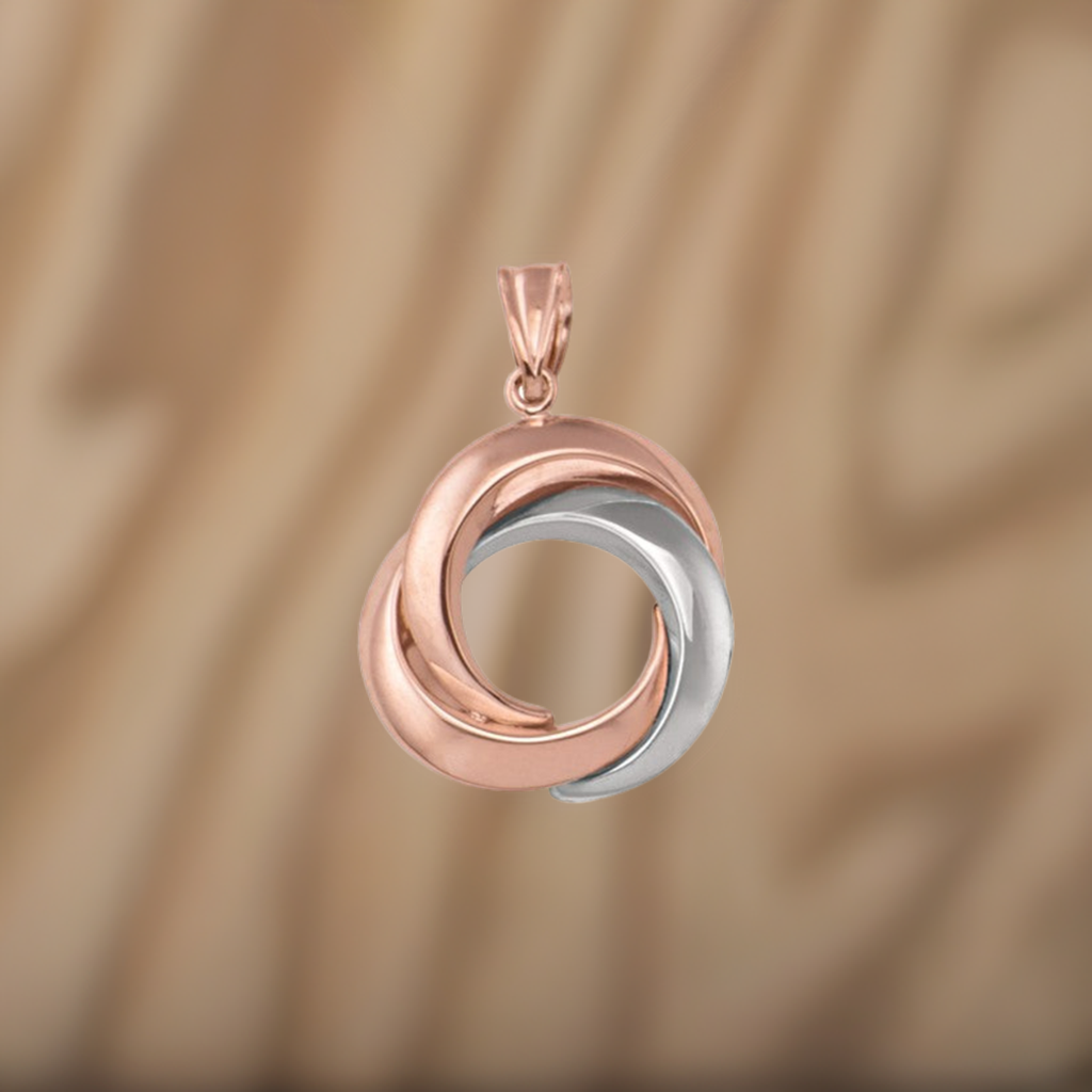 10K 2T Gold Pendant - TA35-PW