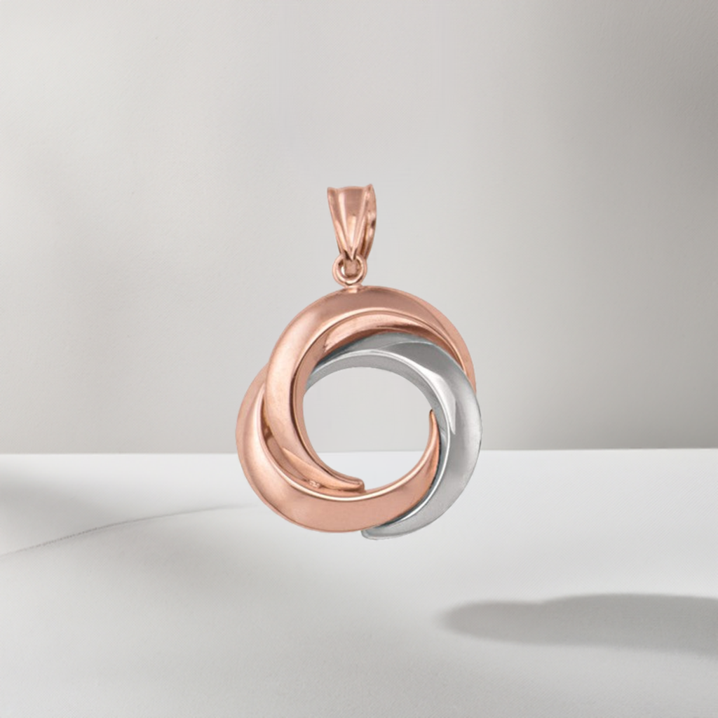 10K 2T Gold Pendant - TA35-PW