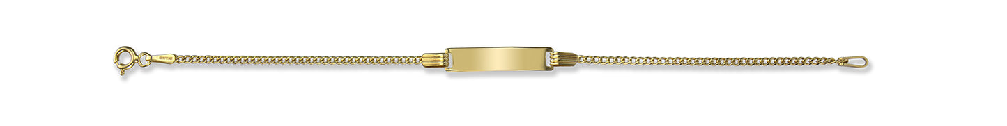 10K Yellow Gold Kids Bracelet - 1002
