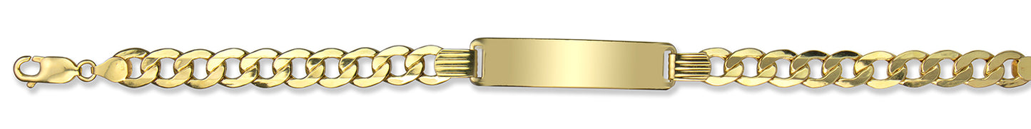 10K Yellow Gold ID Bracelet -1013