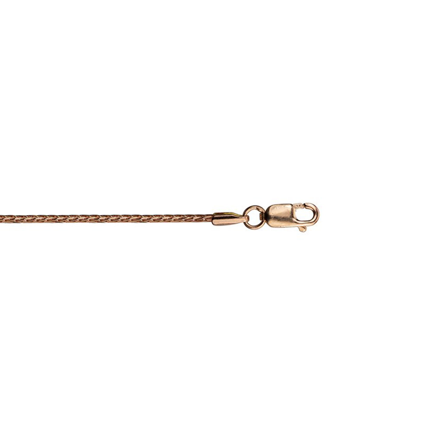 14K Rose Gold Wheat Chain - 1806