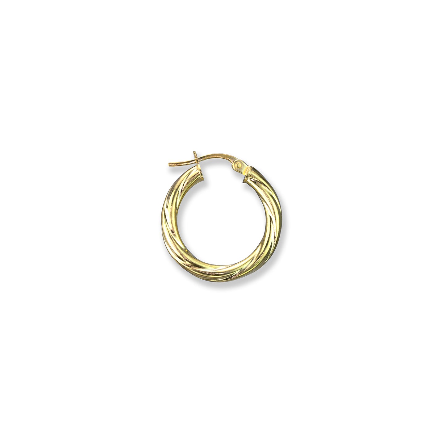14K Yellow Gold Hoops - 2130