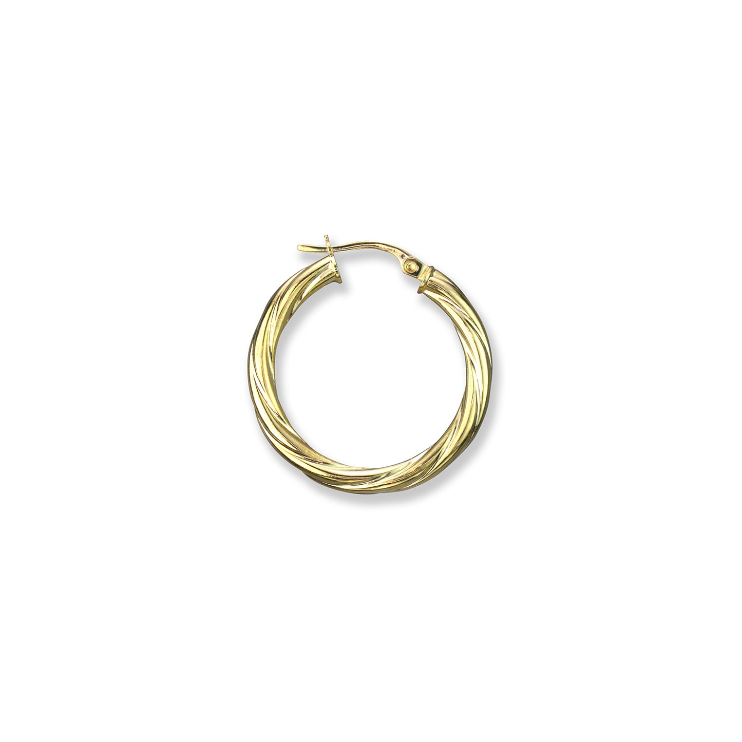 14K Yellow Gold Hoops - 2131