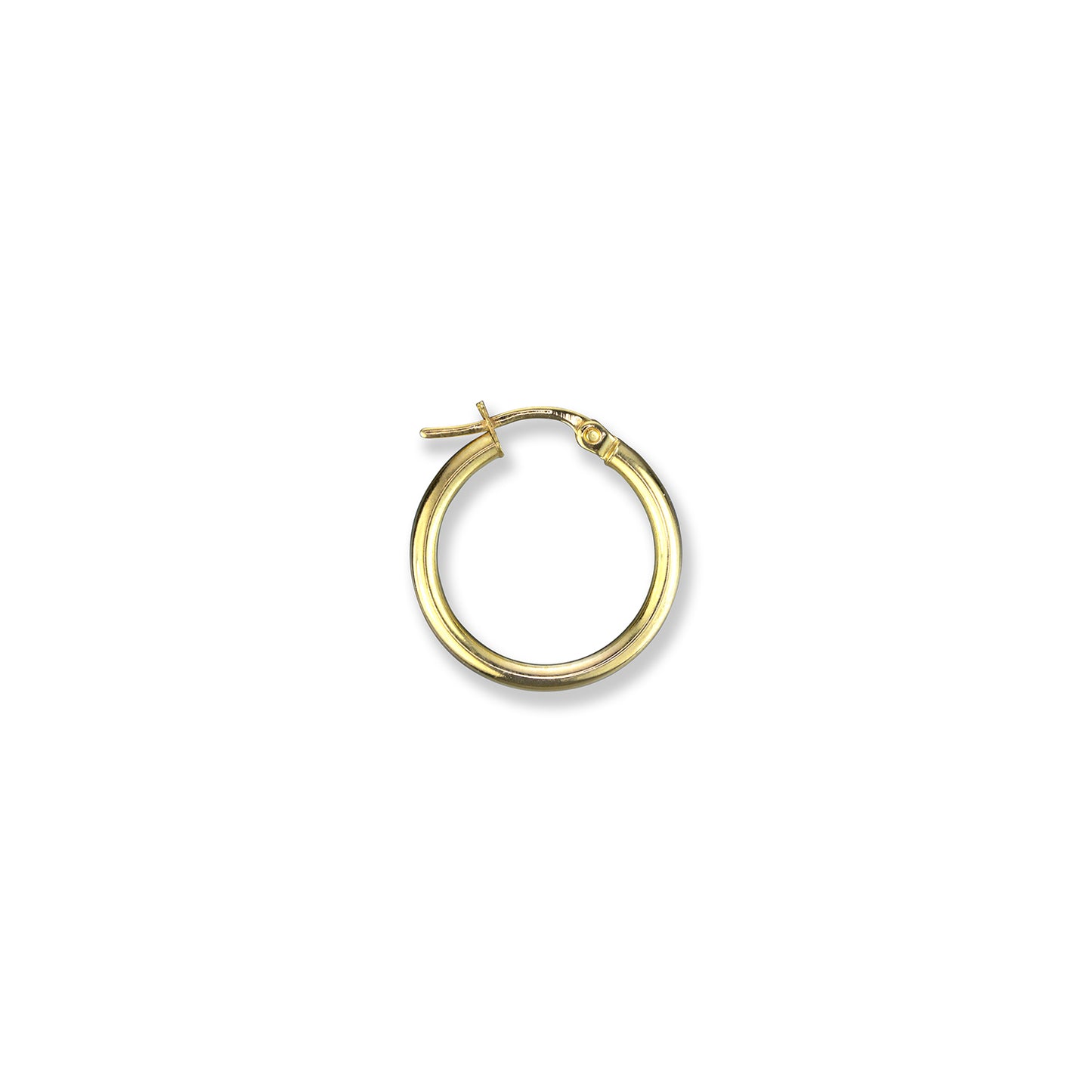 14K Yellow Gold Hoop Earrings – Classic & Timeless Everyday Luxury - 2212