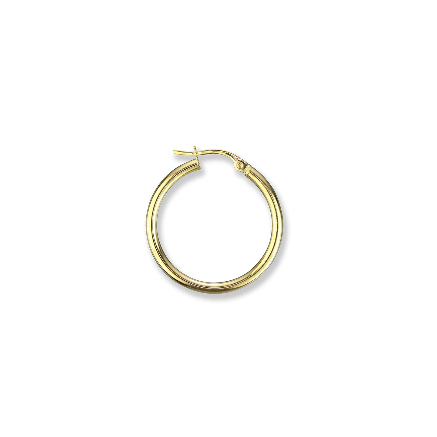 14K Yellow Gold Hoop Earrings - 2213