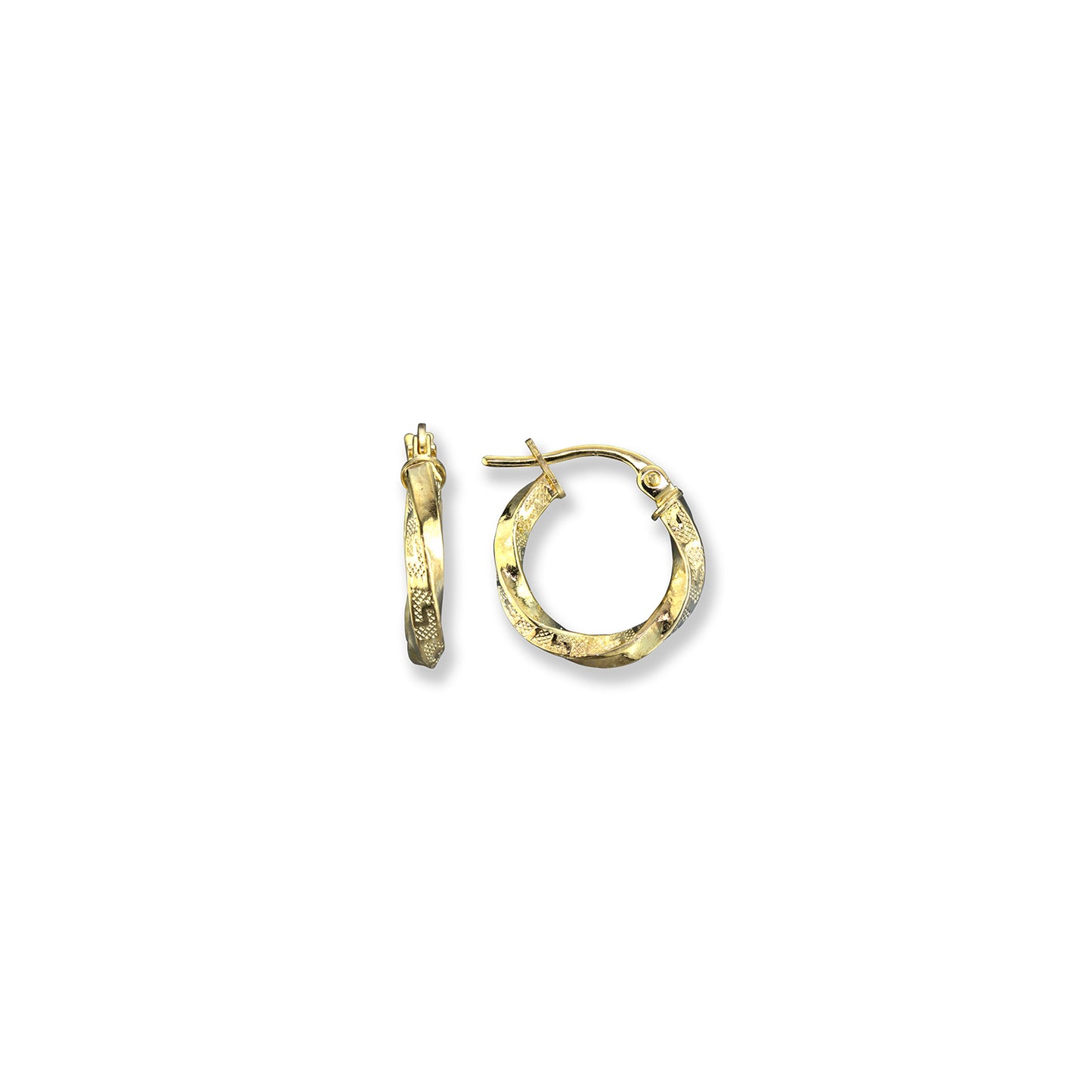 14K Yellow Gold Earrings - 2220