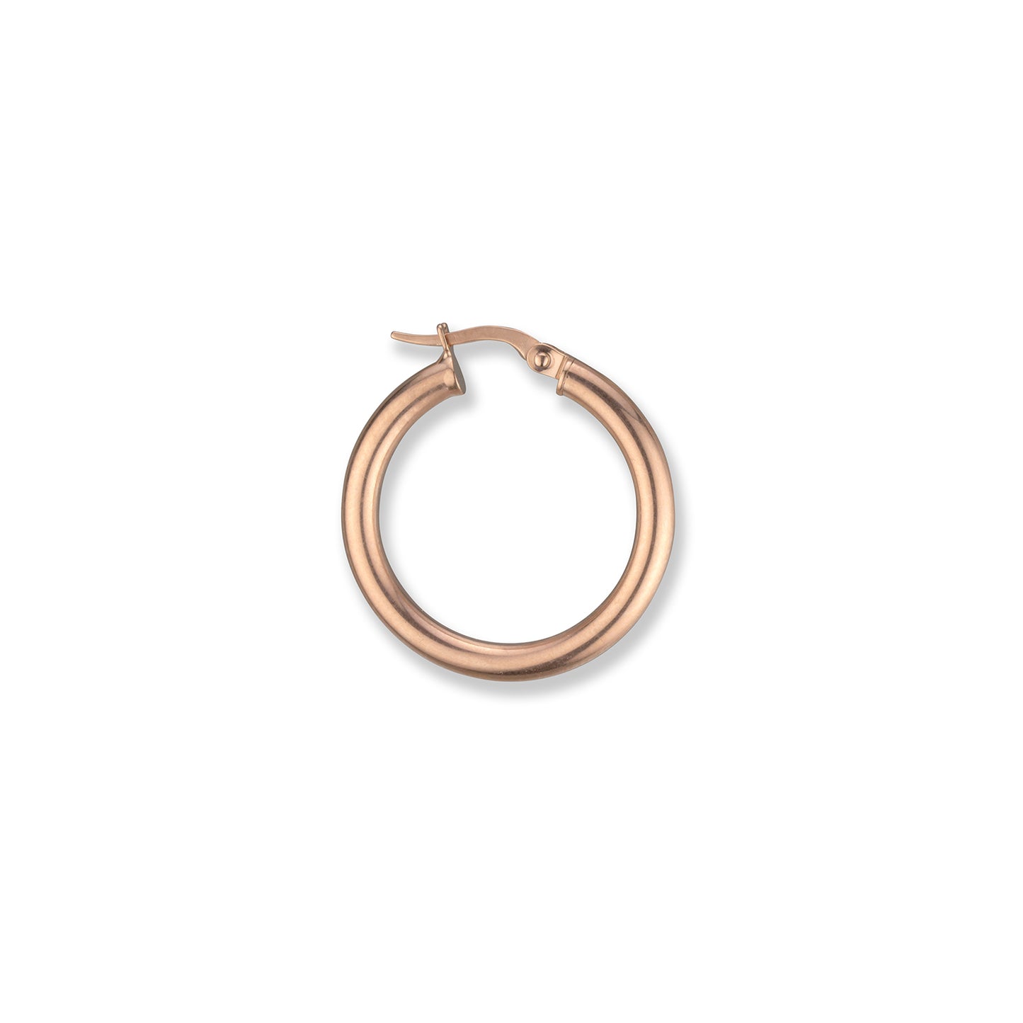 14K Rose Gold Hoop Earrings - 2410