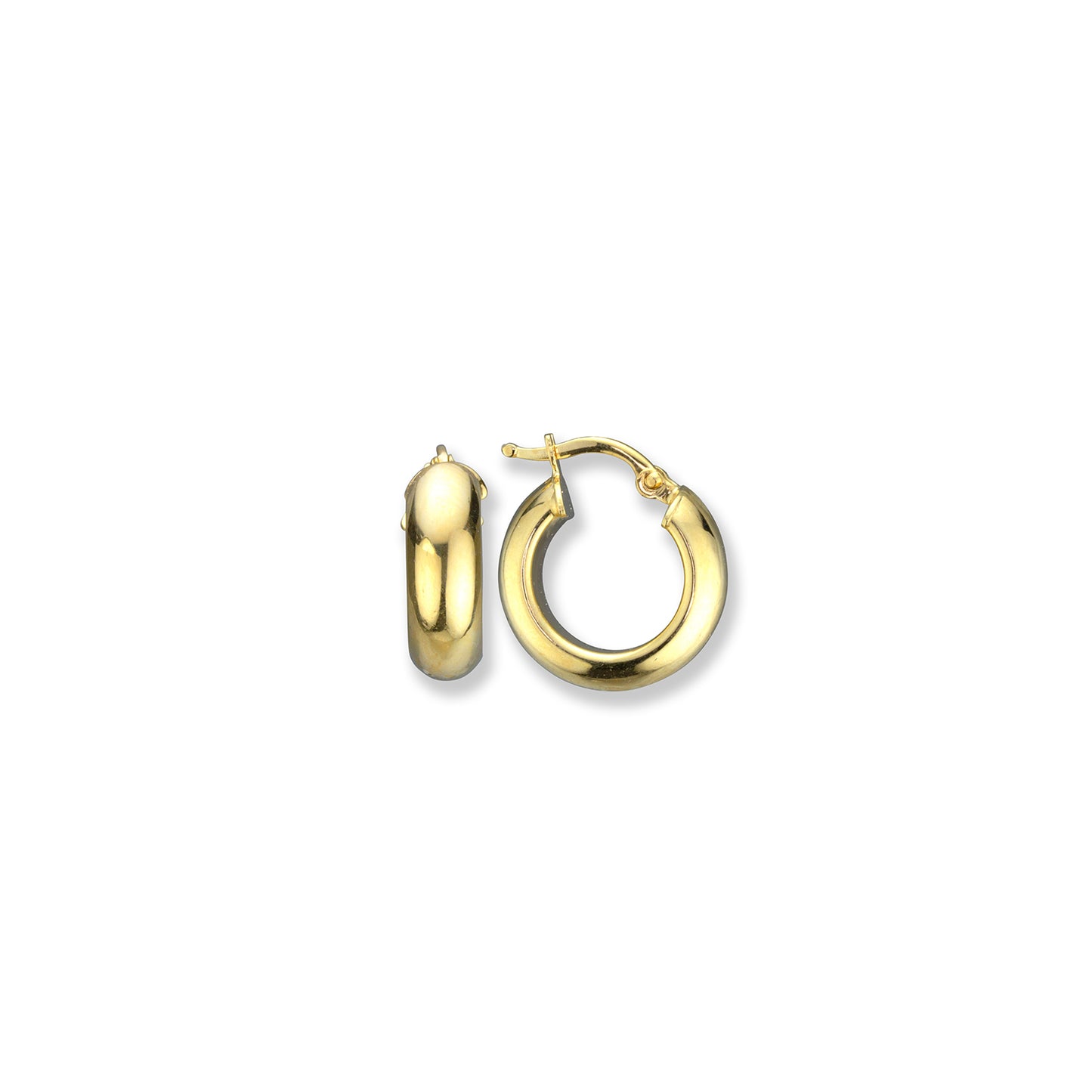 14K Yellow Gold Earrings - 2412