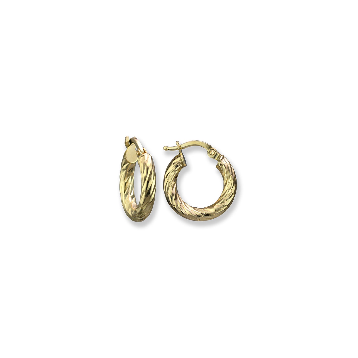 14K Yellow Gold Earrings - 2505