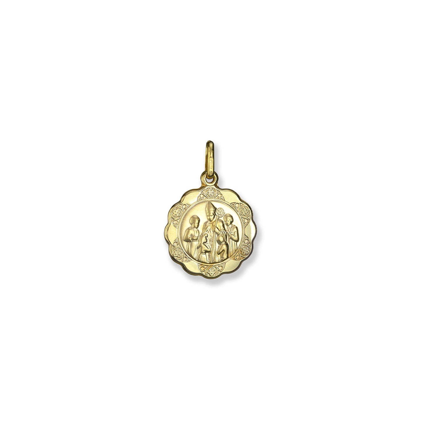 10K Yellow Gold confirmation pendant - 333