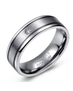 Titanium Wedding Band - 420-01