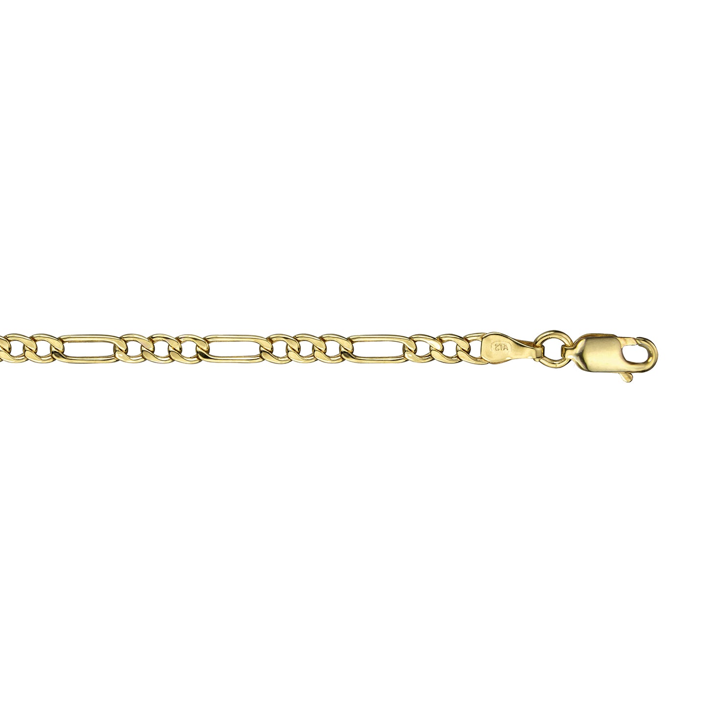 18K Gold Chain - Figaro