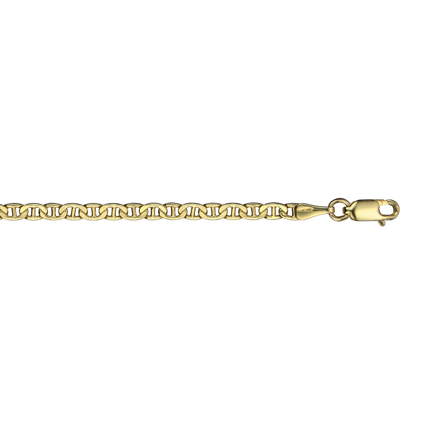 10K Yellow Gold Flat Gucci (Anchor) Chain - 992