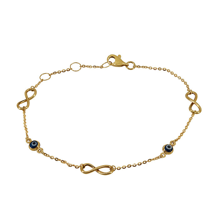 10K Yellow Gold Bracelet- B15