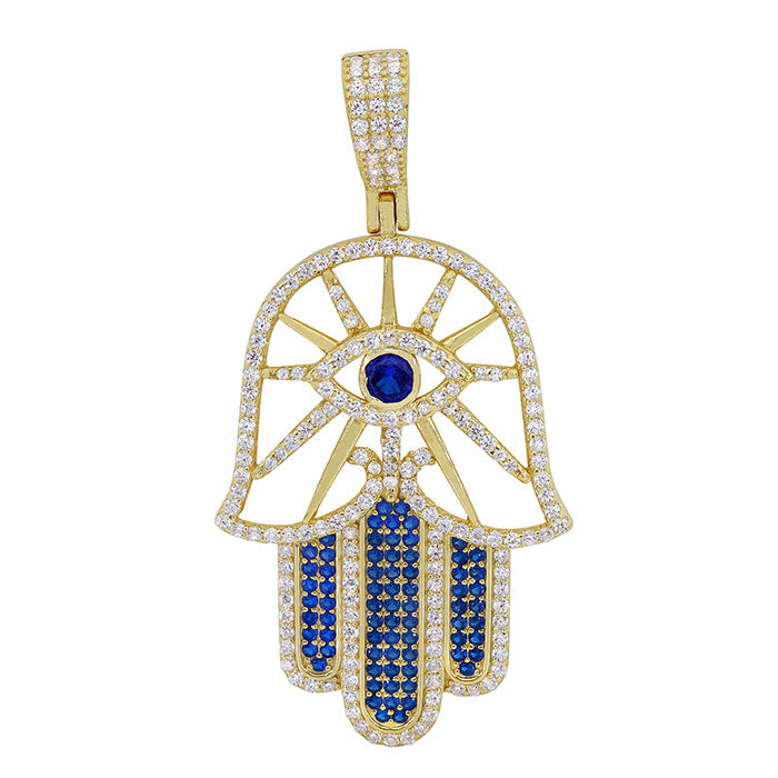 925 Sterling Silver Pendant with CZ-CHCZ7190G