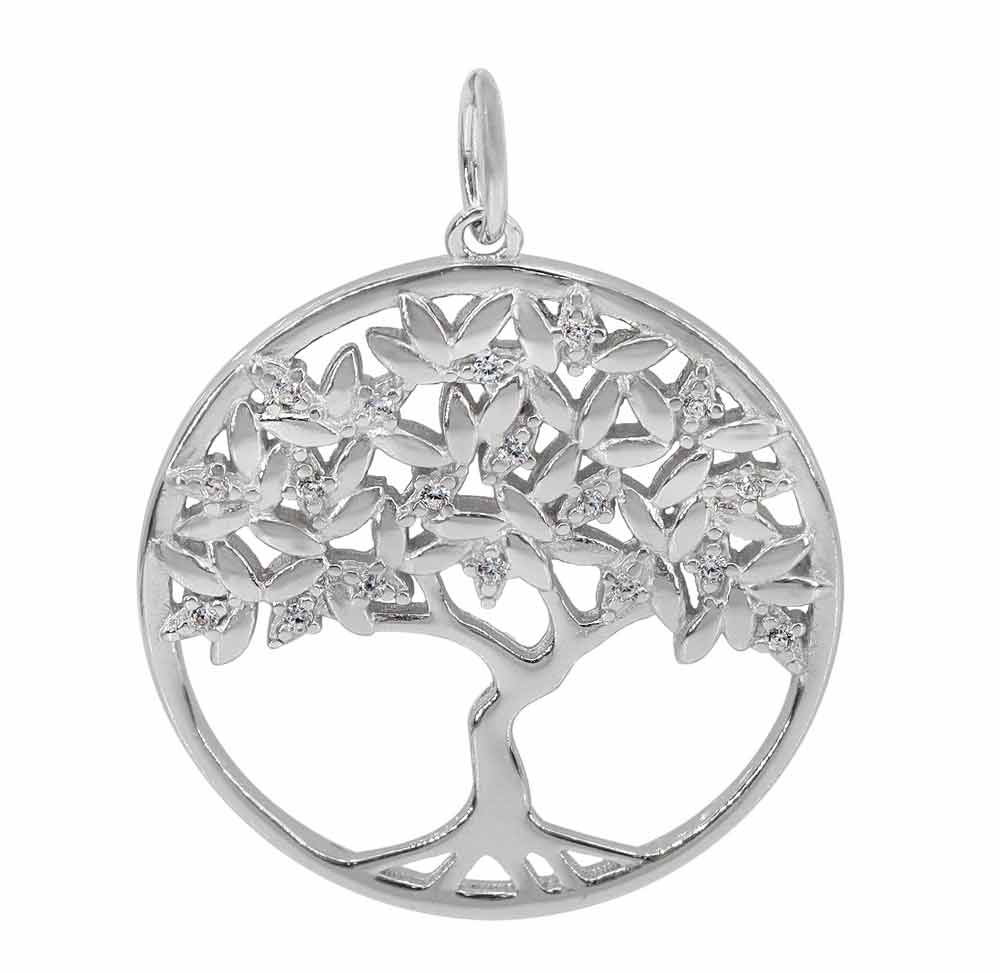 925 Silver Tree Pendant - CHCZ7220