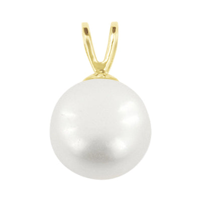 Z-18K White Fresh Water Pearl Pendant - LJ