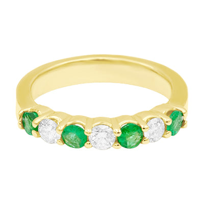 14K Emerald Ring - 0.30TW