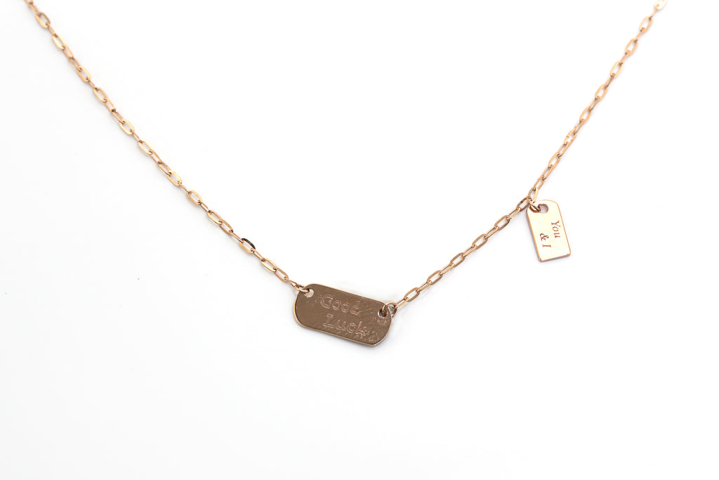 18K Gold Rose Necklaces - 2