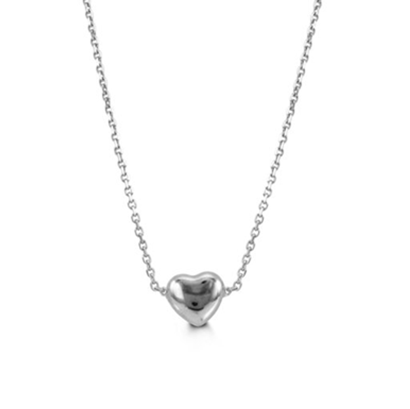 10K White Gold Ladies Necklace - Melody 3308