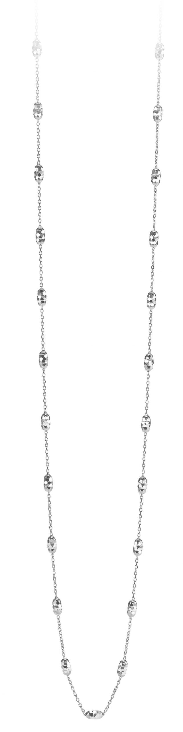 10K White,Yellow and Rose Gold Necklaces - Rosa 9211