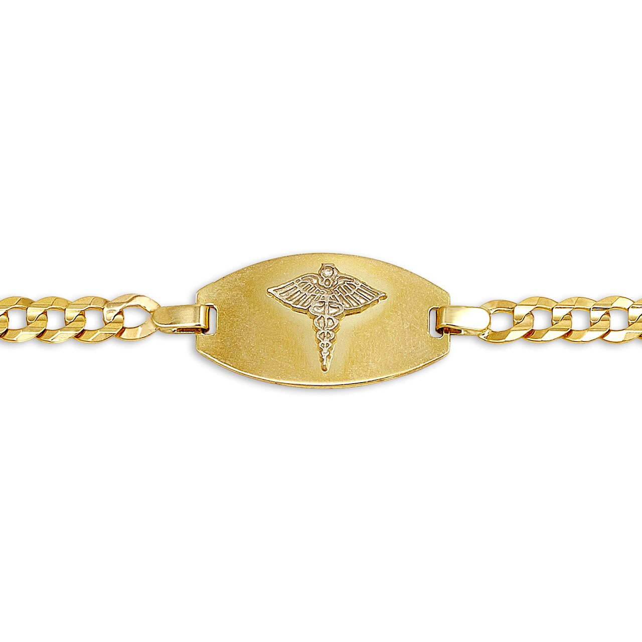 10K Yellow Gold Medical Bracelet - Medics 2404