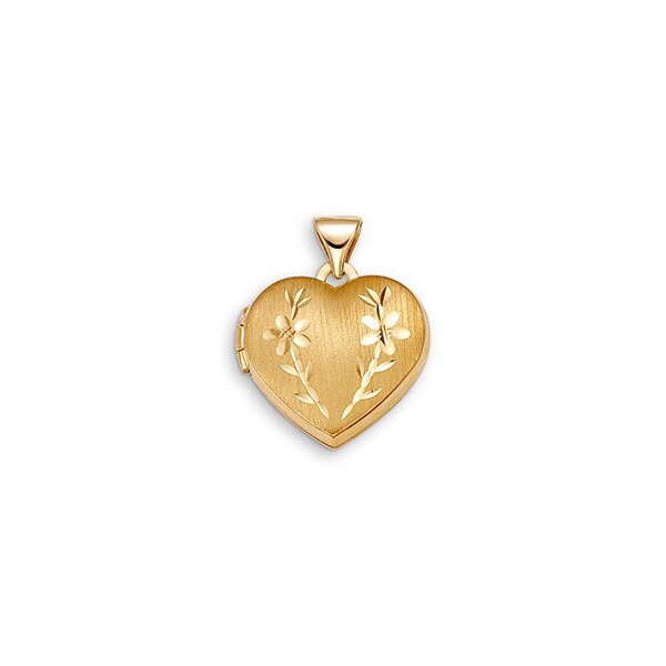 10K Yellow Gold Locket - 3002