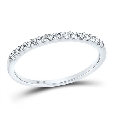 Band 14k Ari Diamanti Dasmash me një Rresht - 1/6 TW