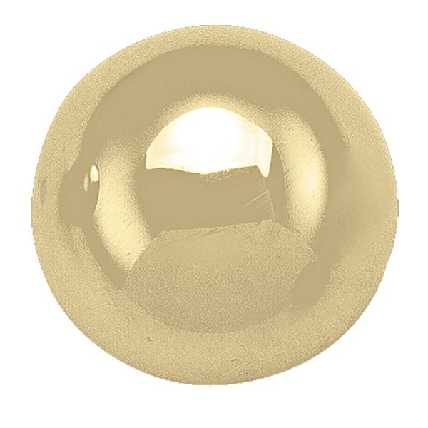 14K Yellow Gold Ball Stud Earrings -N4848