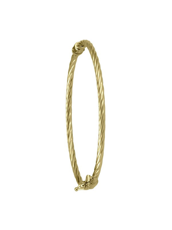 10K Yellow Ladies Bangle - N5916