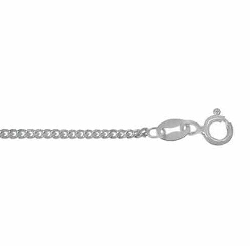 925 Sterling Silver Twisted Flat Chain - 64