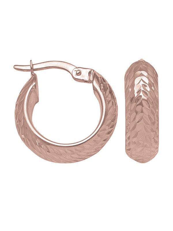 14K Rose Gold Earrings -TA132
