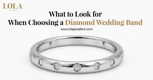 What to Look for When Choosing a Diamond Wedding Band