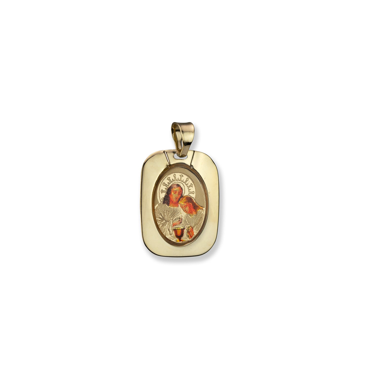 14K Gold Communion Medallion - 1627