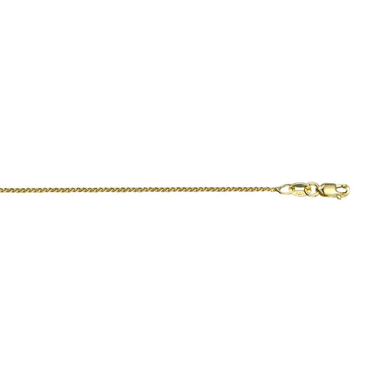 14K Yellow Gold Wheat Chain - 1743