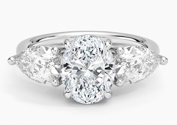 Unazë 14K e rrumbullakët LG Diamant Solitaire - 0,25CT