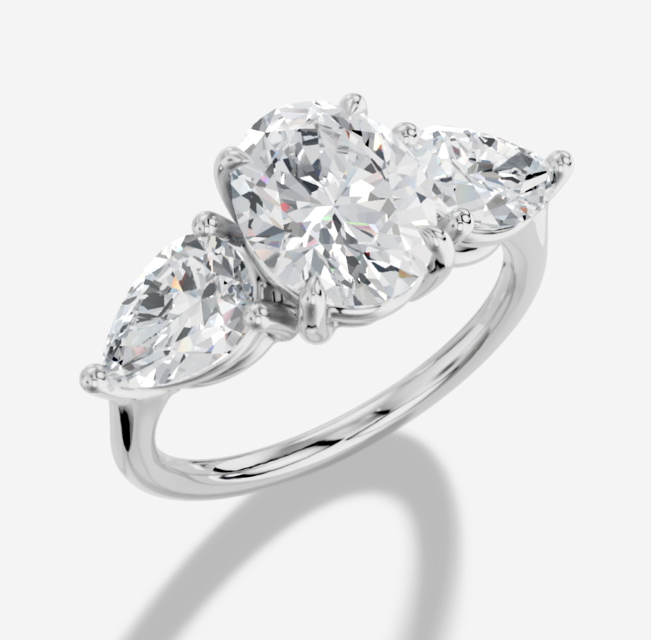 Unazë 14K e rrumbullakët LG Diamant Solitaire - 0,25CT
