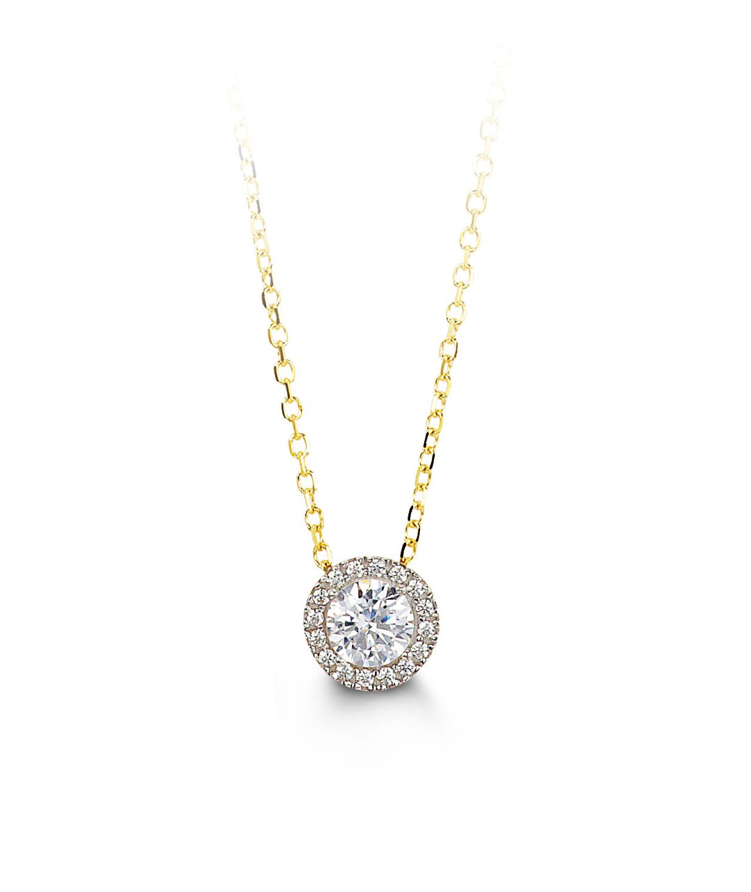 10K Gold Glory Collection Yellow Gold Necklace - 6101