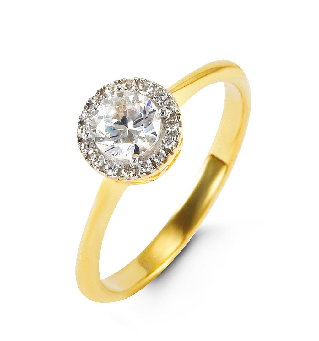 10K Gold Glory Collection Yellow Gold Ring- 6103