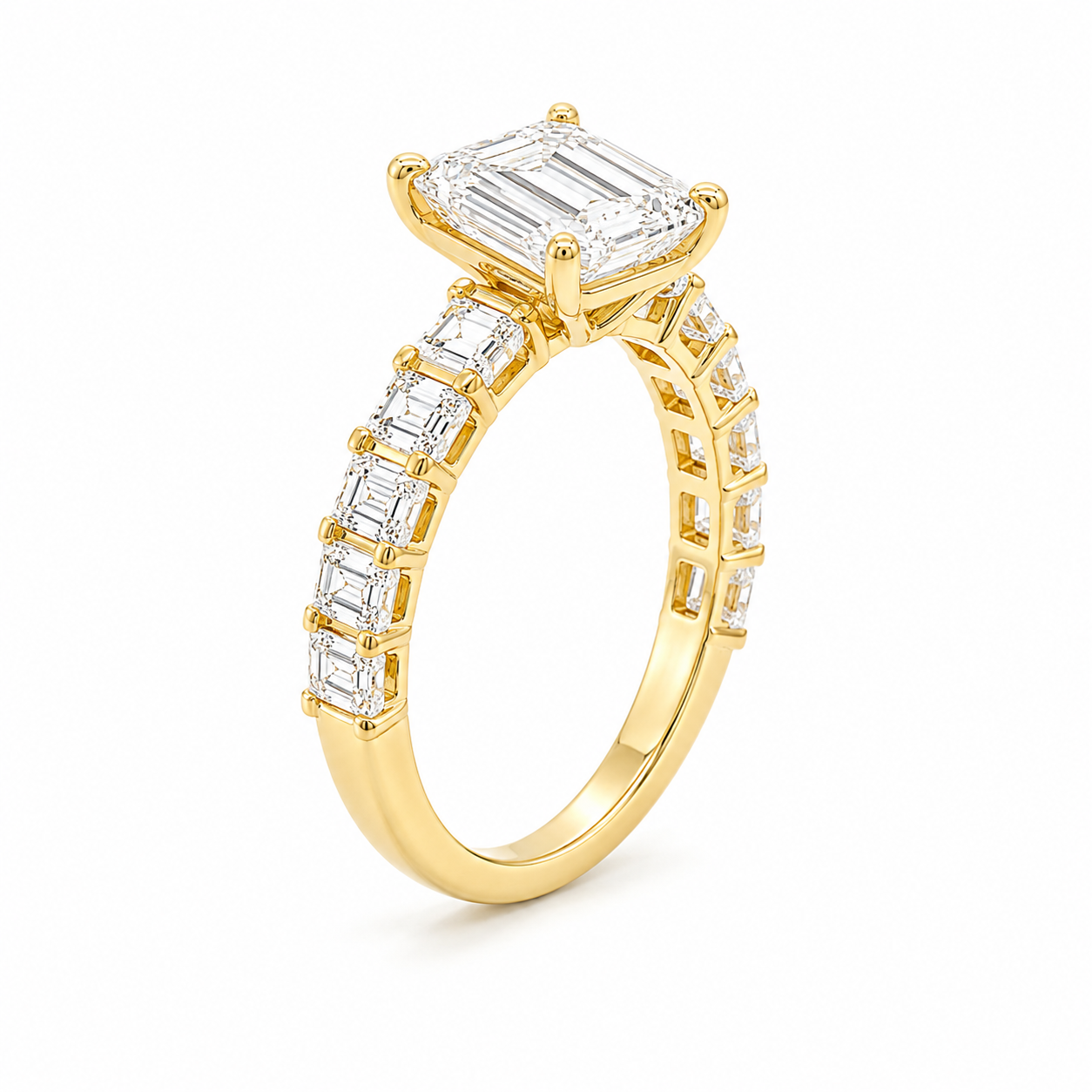 Unazë 14K e rrumbullakët LG Diamant Solitaire - 0,25CT