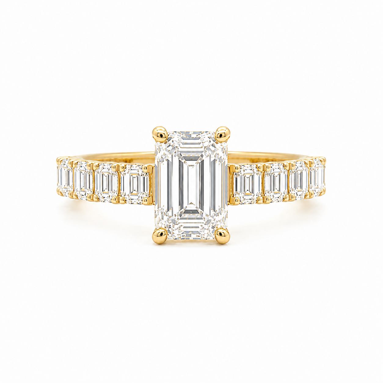 Unazë 14K e rrumbullakët LG Diamant Solitaire - 0,25CT