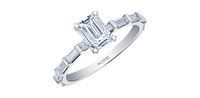 Unazë 14K e rrumbullakët LG Diamant Solitaire - 0,25CT