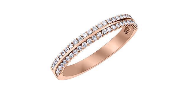 Unazë 14K e rrumbullakët LG Diamant Solitaire - 0,25CT