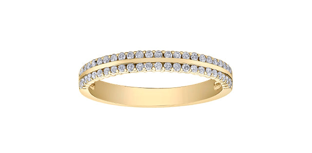 Unazë 14K e rrumbullakët LG Diamant Solitaire - 0,25CT