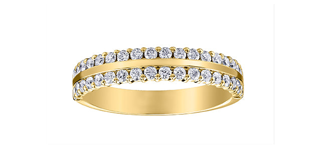 Unazë 14K e rrumbullakët LG Diamant Solitaire - 0,25CT