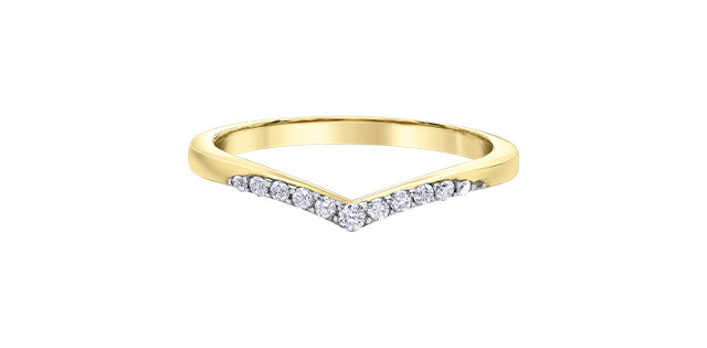 Unazë 14K e rrumbullakët LG Diamant Solitaire - 0,25CT