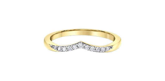 Unazë 14K e rrumbullakët LG Diamant Solitaire - 0,25CT