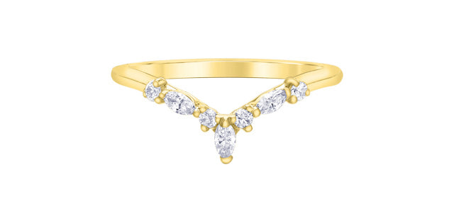 Unazë 14K e rrumbullakët LG Diamant Solitaire - 0,25CT
